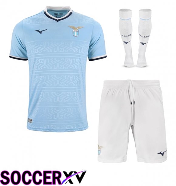 SS Lazio Home kit Soccer Jersey (Shorts + Socks) 2024/2025