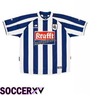 Real Sociedad Retro Home Soccer Jersey 2004/2005