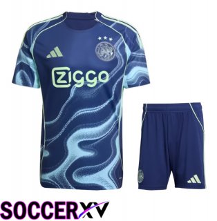 AFC Ajax Away kit Soccer Jersey + Shorts 2025 2026