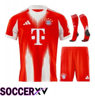 Bayern Munich Home kit Soccer Jersey (Shorts + Socks) 2025 2025