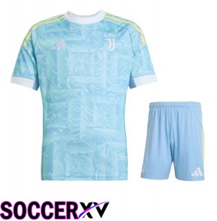 Juventus Away kit Soccer Jersey + Shorts 2025 2026