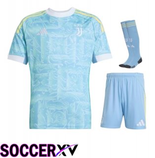 Juventus Away kit Soccer Jersey (Shorts + Socks) 2025 2026