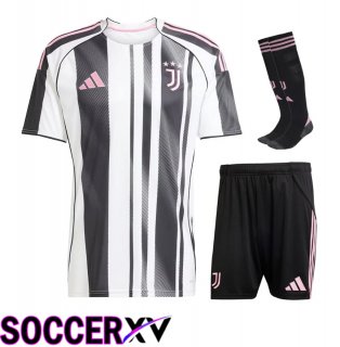 Juventus Home kit Soccer Jersey (Shorts + Socks) 2025 2026