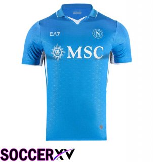 SSC Napoli Home Soccer Jersey Blue 2024/2025