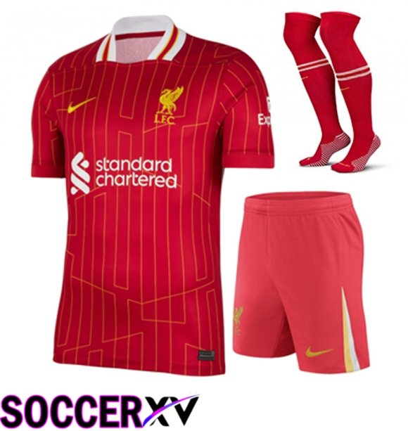 FC Liverpool Away kit Soccer Jersey (Shorts + Socks) 2024/2025