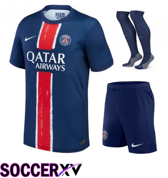 Paris PSG Away kit Soccer Jersey (Shorts + Socks) 2024/2025