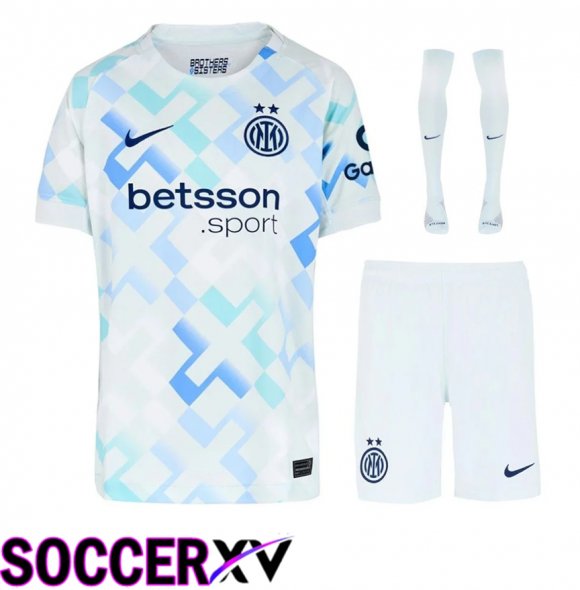 Inter Milan Away kit Soccer Jersey (Shorts + Socks) 2025 2026