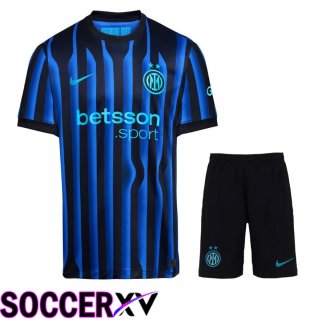 Inter Milan Home kit Soccer Jersey + Shorts 2025 2026