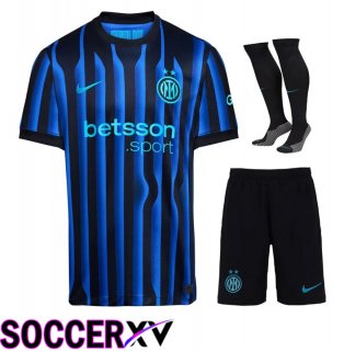 Inter Milan Home kit Soccer Jersey (Shorts + Socks) 2025 2026