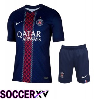 Paris PSG Home kit Soccer Jersey + Shorts 2025 2026