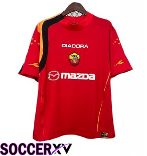 AS Roma Retro Home Soccer Jersey Red 2004-2005