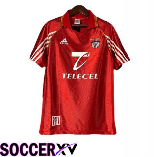 S.L Benfica Retro Home Soccer Jersey Red 1998-1999