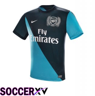 Arsenal Retro Away Soccer Jersey Blue 2011-2012