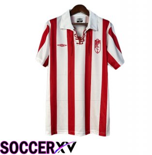 Granada CF Retro Home Soccer Jersey White Red 2005-2006