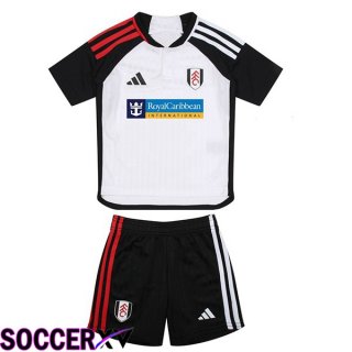 Fulham FC Kids Soccer Jersey Home White 2023/2024