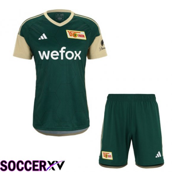 FC Union Berlin Kids Soccer Jersey Home Green 2023/2024