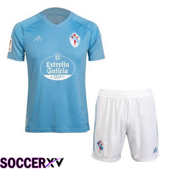 Celta Vigo Kids Soccer Jersey Home Blue 2023/2024