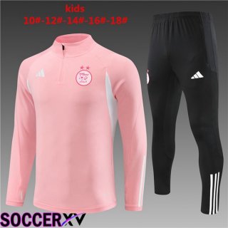 Algeria Kids Training Tracksuit Suit Pink 2023/2024