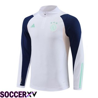 AFC Ajax Training Sweatshirt White 2023/2024