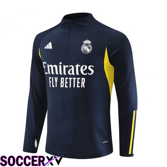 Real Madrid Training Sweatshirt Royal Bluee 2023/2024