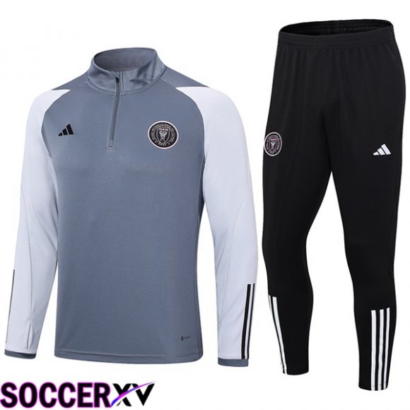 Inter Miami CF Training Tracksuit Suit Grey 2023/2024