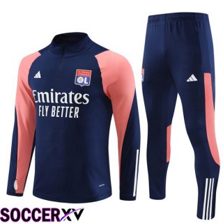 Lyon OL Training Tracksuit Suit Royal Bluee 2023/2024