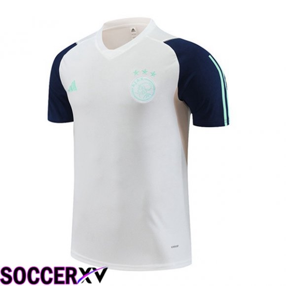 AFC Ajax Training T Shirt White 2023/2024