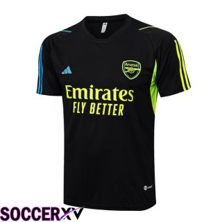 Arsenal Training T Shirt Black 2023/2024