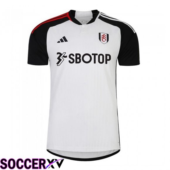 Fulham FC Soccer Jersey Home White 2023/2024