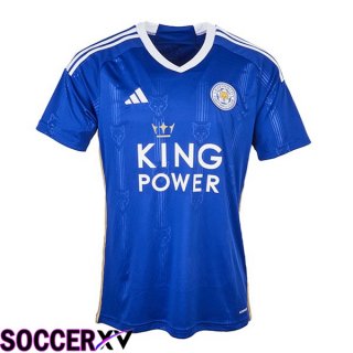 Leicester City Soccer Jersey Home Blue 2023/2024