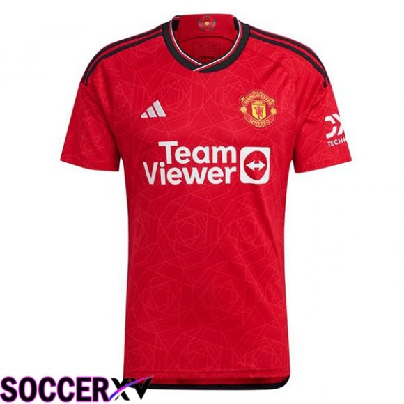 Manchester United Soccer Jersey Home Red 2023/2024