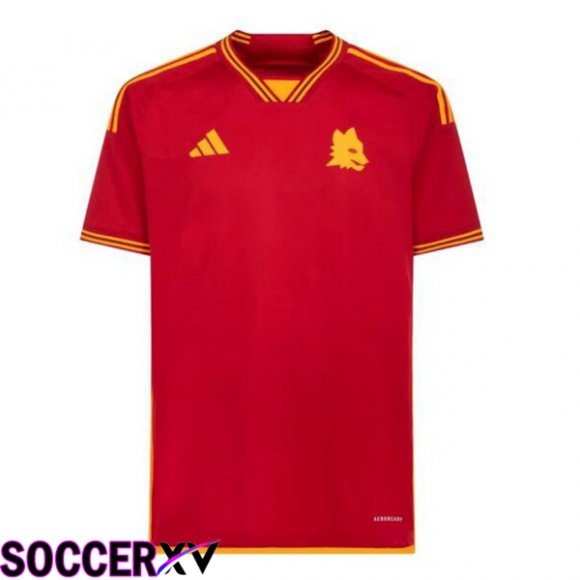 AS Roma Soccer Jersey Home Red 2023/2024