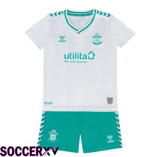 Southampton FC Kids Soccer Jersey Away White 2023/2024