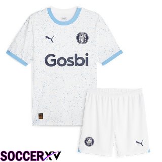 Girona Kids Soccer Jersey Away White 2023/2024