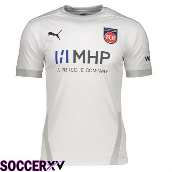 FC Heidenheim Soccer Jersey Third White 2023/2024