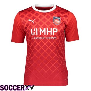 FC Heidenheim Soccer Jersey Home Red 2023/2024