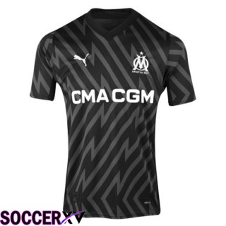 Marseille OM Soccer Jersey Goalkeeper Black 2023/2024