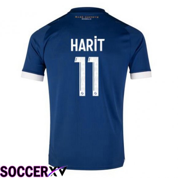 Marseille OM (HARIT 11) Soccer Jersey Away Blue 2023/2024