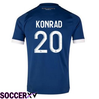 Marseille OM (KONRAD 20) Soccer Jersey Away Blue 2023/2024