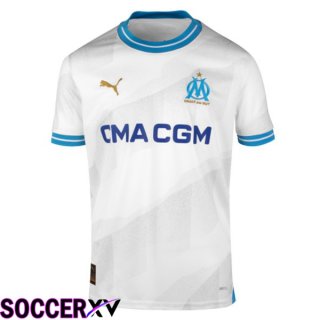 Marseille OM Soccer Jersey Home White 2023/2024