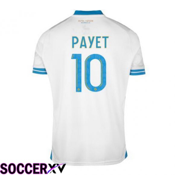 Marseille OM (PAYET 10) Soccer Jersey Home White 2023/2024