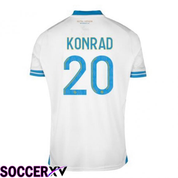 Marseille OM (KONRAD 20) Soccer Jersey Home White 2023/2024