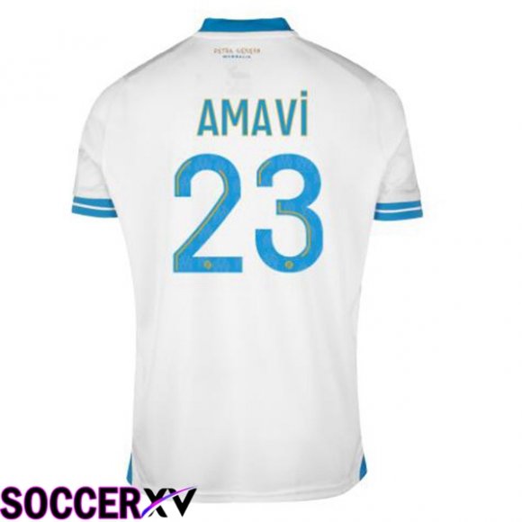 Marseille OM (AMAVI 23) Soccer Jersey Home White 2023/2024