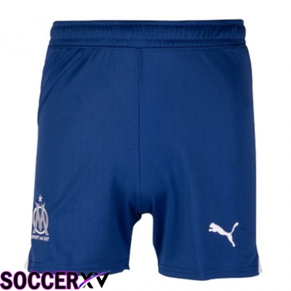 Marseille OM Soccer Shorts Away Blue 2023/2024