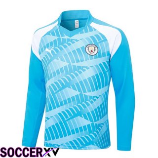 Manchester City Training Sweatshirt Blue 2023/2024