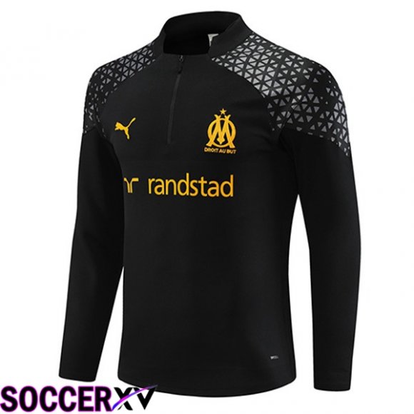 Marseille OM Training Sweatshirt Black 2023/2024