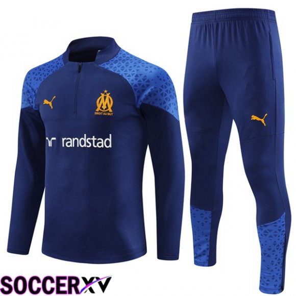 Marseille OM Training Tracksuit Suit Royal Bluee 2023/2024