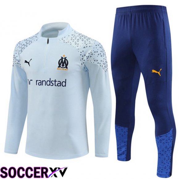 Marseille OM Training Tracksuit Suit Blue 2023/2024