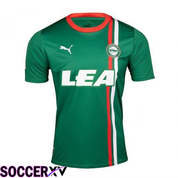 Deportivo Alaves Soccer Jersey Away Green 2023/2024