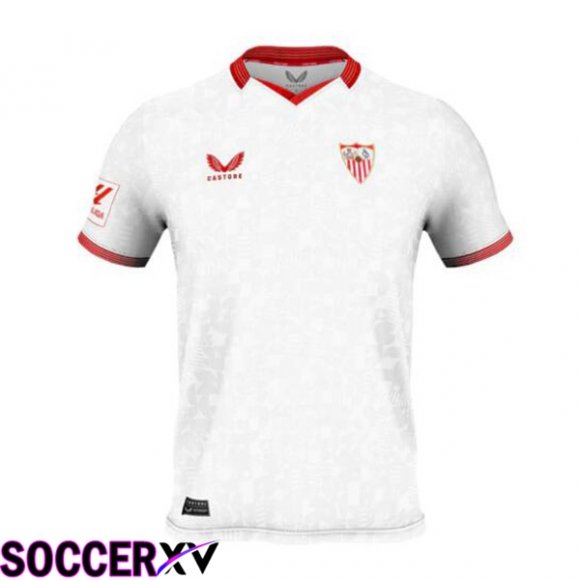 Sevilla FC Soccer Jersey Home White 2023/2024